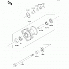 KX65 (KX65-ADF) Переднее колесо