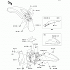 KLX110L (KLX110-DCF) Крылья