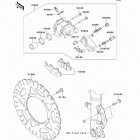 Ninja 300 (EX300-ADFA) Передний тормоз