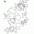 KLR650 (KL650-ECF) Крышки двигателя