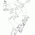 Ninja 300 ABS (EX300-BDFA) Переднее крыло(ья)