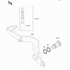 KX65 (KX65-ADF) Педаль тормоза