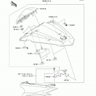Ninja 300 (EX300-ADF) Accessory(single seat cover)