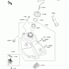 KX65 (KX65-ADF) Топливный бак