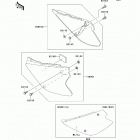 KX100 (KX100-DDF) Боковые обтекатели