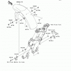 Ninja 650 (EX650-EDS) Переднее крыло(ья)