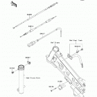 KLX110 (KLX110-CDF) Тросы управления
