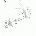 Ninja 650 (EX650-EDS) Водяной насос