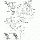 Ninja 250R (EX250-JCFA) Cowling lowers(jcfa)