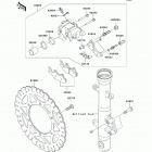 Ninja 250R (EX250-JCF) Передний тормоз