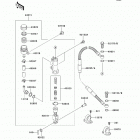 KX85 (KX85-ACF) Задний торм цилиндр