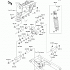 Ninja 250R (EX250-JCF) Подвеска  /  амортизатор
