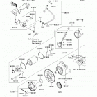 Ninja 250R (EX250-JCF) Стартер