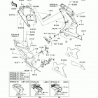 Ninja 250R (EX250-JCF) Cowling lowers(jbf-jcf)