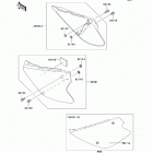 KX85 (KX85-ACF) Боковые обтекатели