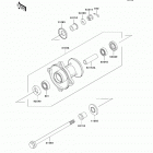 KX65 (KX65-ACF) Переднее колесо