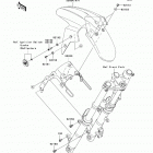 Ninja 250R (EX250-JCF) Переднее крыло(ья)