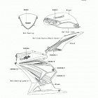 Ninja 250R (EX250-JCFA) Decals(black)(jcfa)