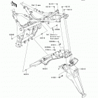 Ninja 250R (EX250-JCF) Заднее крыло