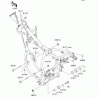 KX65 (KX65-ACF) Крепление двигателя