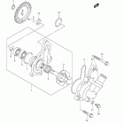 DR-Z400S Водяной насос