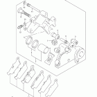DR-Z400S Задний суппорт