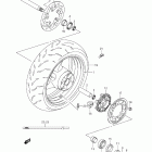 GSX-R1000 Заднее колесо