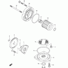 DR-Z125,L Масляный насос