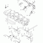 GSX-R600 Throttle body hose / joint (gsx-r600l2 e33)