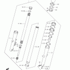 VL800 Boulevard C50 Передняя вилка