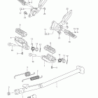 DR-Z400S Подножка