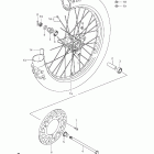 RM85,L Front wheel (rm85l)