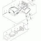 LS650 Boulevard S40 Задний фонарь