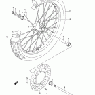 DR-Z125,L Front wheel (dr-z125l e28)