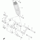 DR650SE Rear cushion lever (dr650se l2 e28)