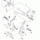 GSX-R750 Подножки
