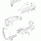 GSX-R750 Air intake pipe
