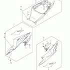 GSX-R600 Frame cover (glr)