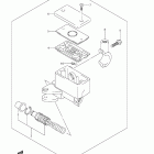 DL650A V-Strom Главный тормозной цилиндр,передний