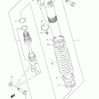 RM85,L Rear shock absorber (rm85l)