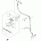 LS650 Boulevard S40 Главный тормозной цилиндр,передний
