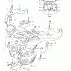 VL800 Boulevard C50 Rear cylinder head (vl800t  e03)