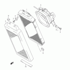 VL800 Boulevard C50 Радиатор