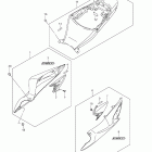 GSX-R750 Обтекатель рамы