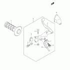 DR-Z400S Рычаг сцепления