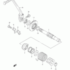 DR-Z125,L Кик стартер