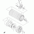 DR650SE Сцепление
