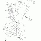 VL800 Boulevard C50 Rear cushion lever (vl800  e28)