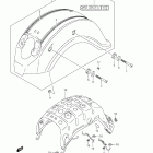 VL800 Boulevard C50 Rear fender (vl800t  e33)