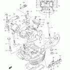 VL800 Boulevard C50 Front cylinder head (vl800c  e28)